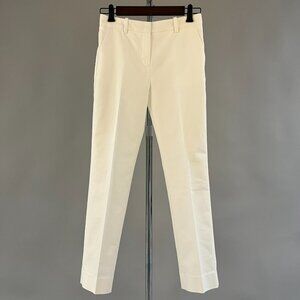 Gap Women's Tailored Crop Pants In White Size 00R